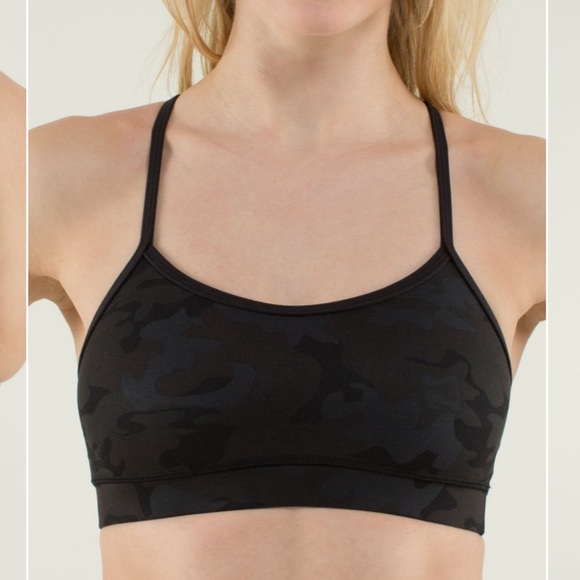 Lululemon Flow Y Bra IV Camo Sports Bra - Picture 2 of 6